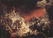 Karl Pavlovic Brullow The Last Day of Pompeii (mk22) oil painting